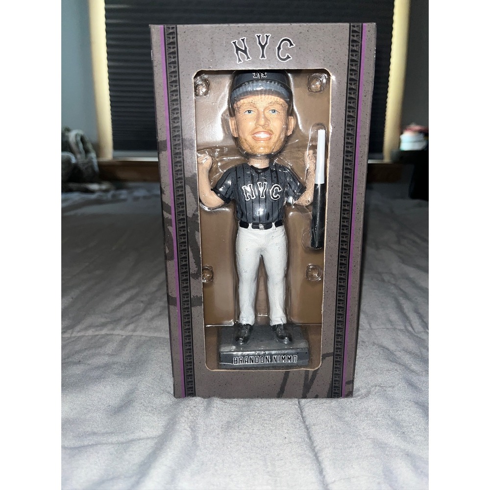 New York Mets Brandon Nimmo City Connect Bobblehead SGA Citi Field NYC Hyundai